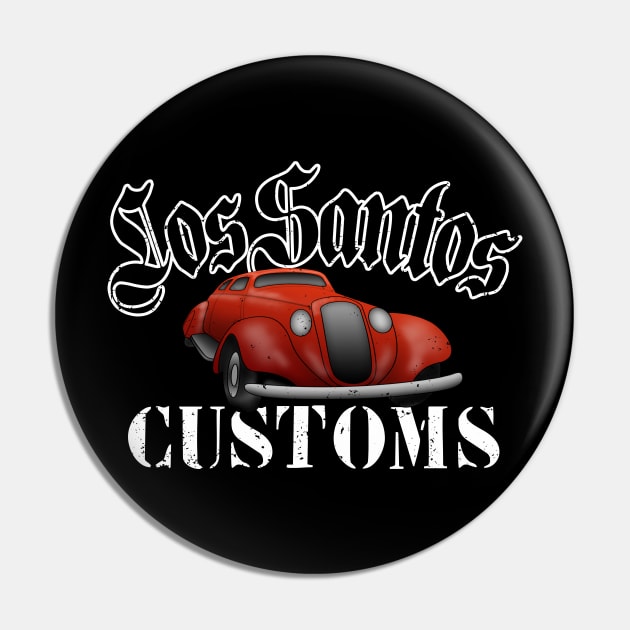 Los Santos Customs Pin by SeattleDesignCompany