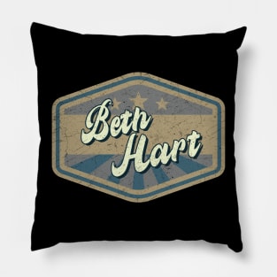 vintage Beth Hart Pillow