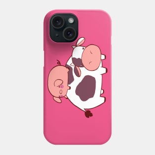 Cow and Pig Phone Case