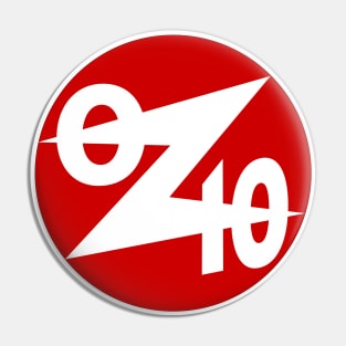 OZ10 Skate Wear Logo Pin