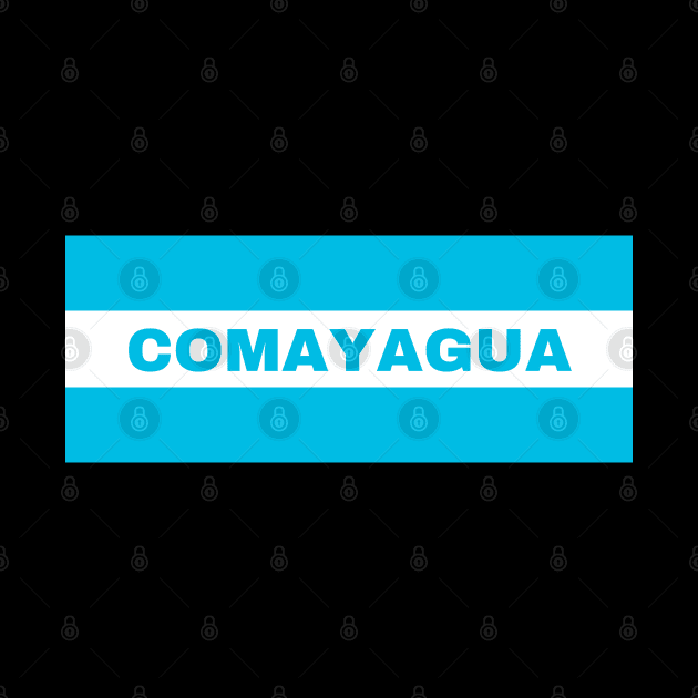 Comayagua City in Honduras Flag Colors by aybe7elf