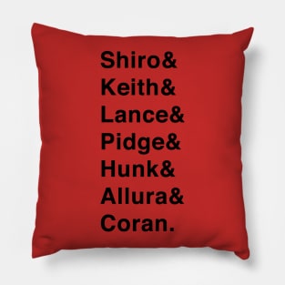 Team Voltron Pillow