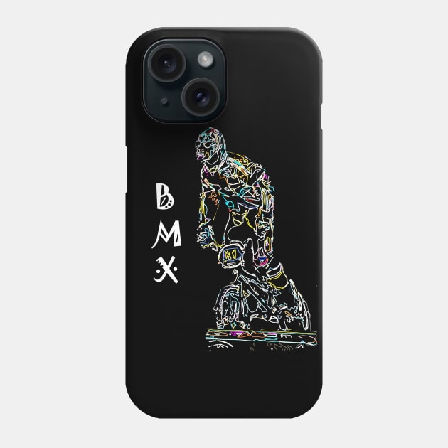 bmx Phone Case by rickylabellevie