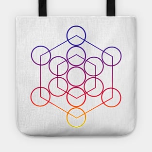 Hexagram - Graphics - Circles - Geometric Design Tote