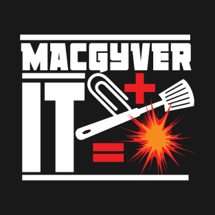 Paperclip Plus Spatula Equals Explosion T-Shirt