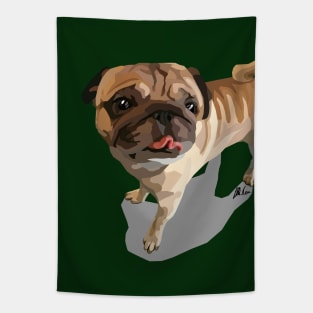 Ollie the Pug Tapestry