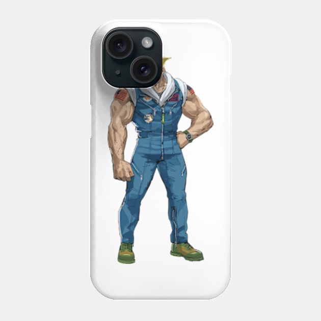 Guile - Street Fighter 6 Phone Case by moreirapod