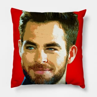 chris pine Pillow