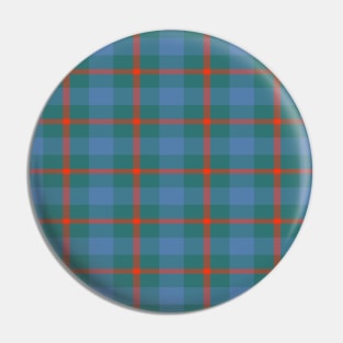 Agnew Ancient Plaid Tartan Scottish Pin