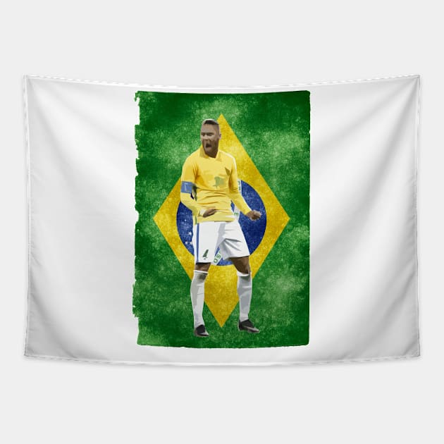 world cup brazil Tapestry by SIM1