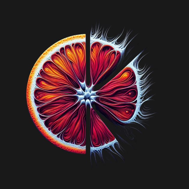 Surreal Orange Slice by JohnTy