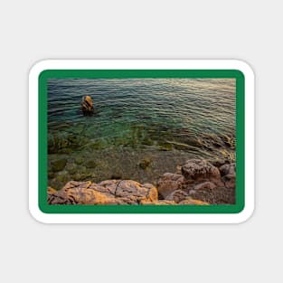 Coast at Novi Vinodolski, Croatia Magnet