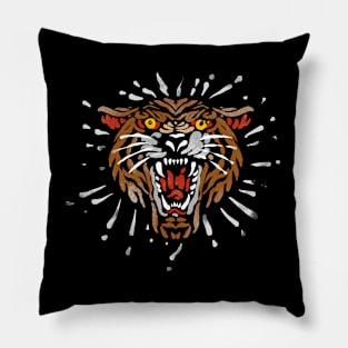 Tiger traditional design Pillow