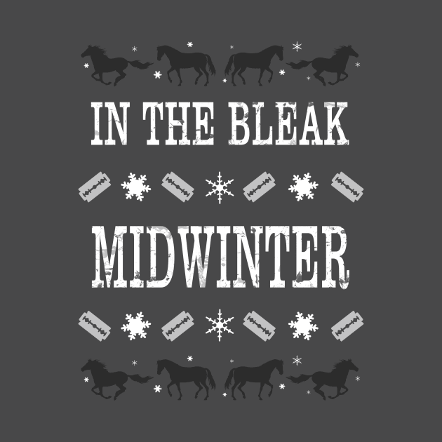 In the Bleak Midwinter (Peaky Blinders Christmas Shirt) by snitts