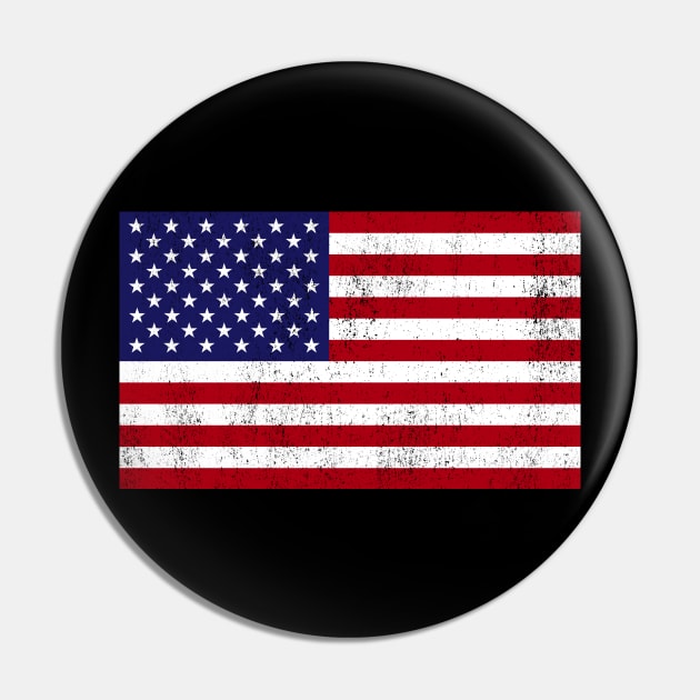 US Flag Pin by Graphico