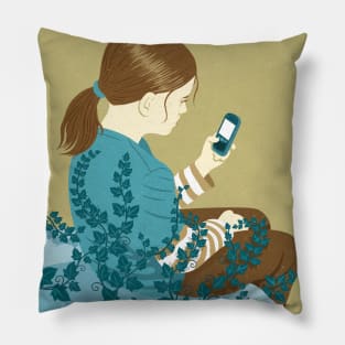 Vine Girl Pillow