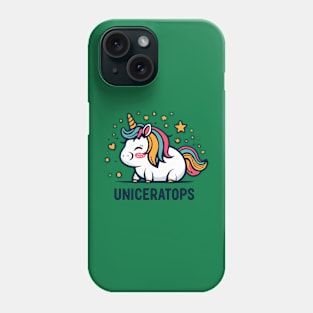 Uniceratops - The Greatest Dinosaur Still Around Phone Case