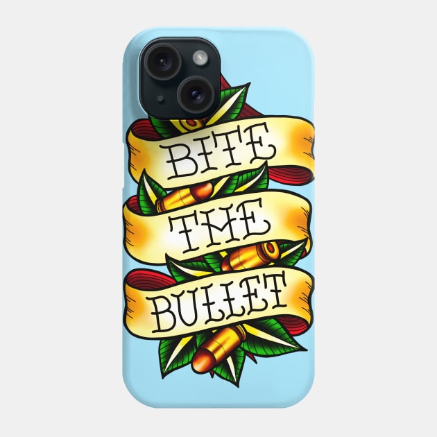 Bite the Bullet Phone Case by ReclusiveCrafts