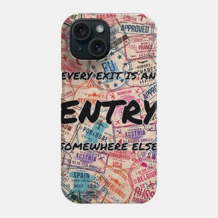 Passport Stamp Phone Case