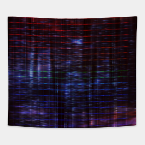 Glitch Aesthetic Tapestries Teepublic