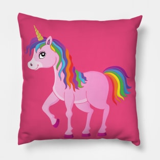 Unicorn T-shirt Pillow