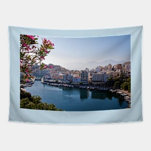 Greece. Crete. Agios Nikolaos. Tapestry