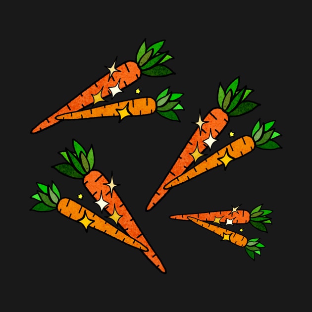 Carrots by Kelly Louise Art