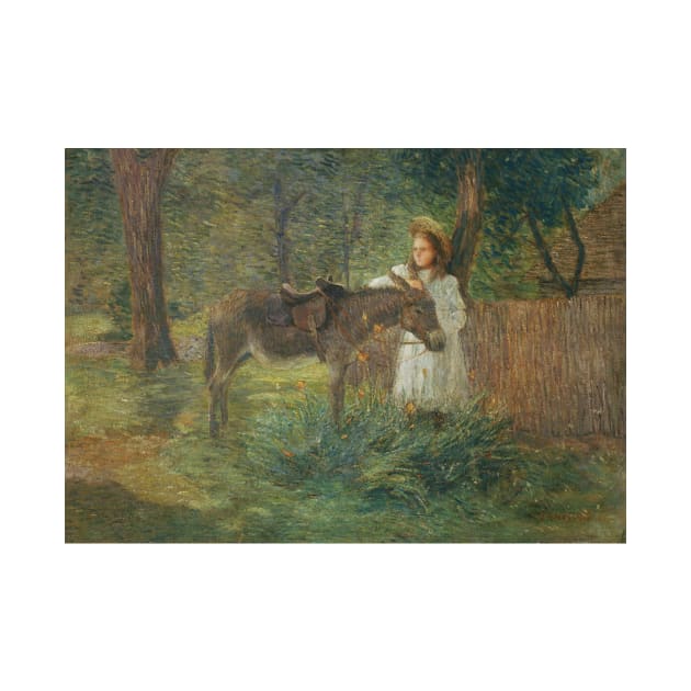 After the Ride by Julian Alden Weir by Classic Art Stall