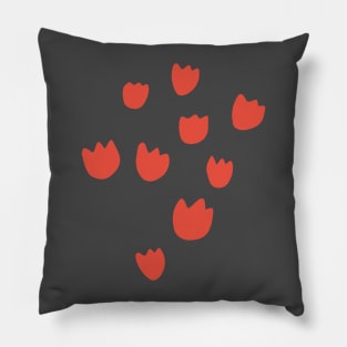 Merry Tulip Tops Pillow