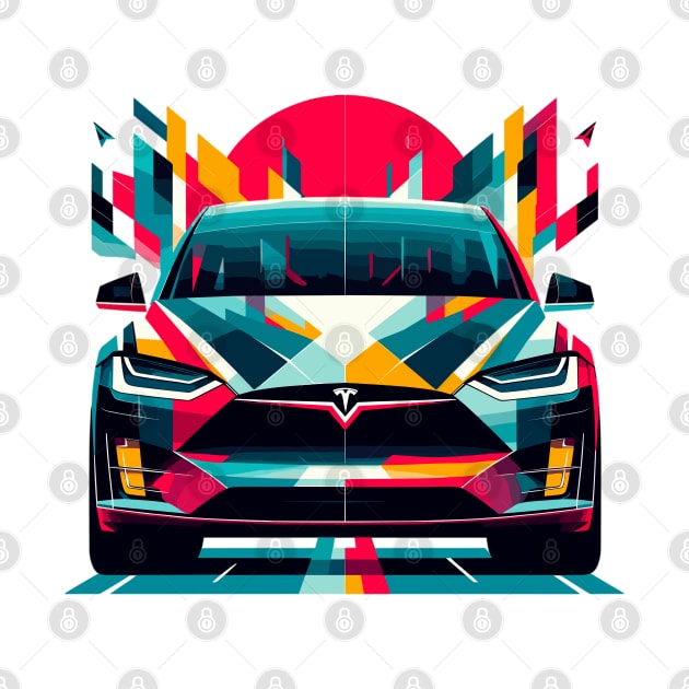 Tesla Model X by Vehicles-Art