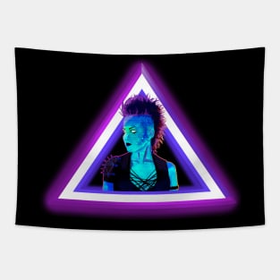 Cyberpunk Girl Tapestry