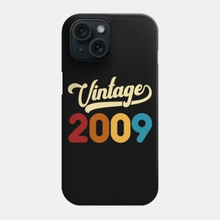 2009 Vintage Gift 11th Birthday Retro Style Phone Case