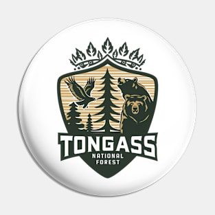 Wildlife Tongass National Forest Pin