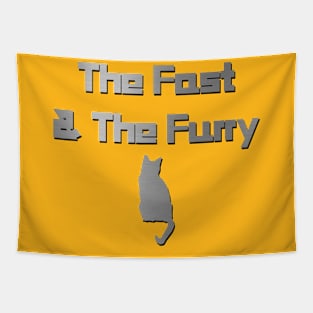 The Fast & The Furry - Cat Tapestry