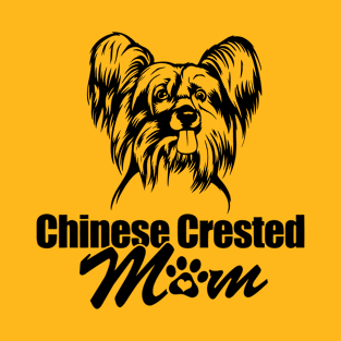 Chinese Crested Mom T-Shirt