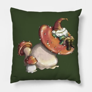 Napping Gnome Pillow