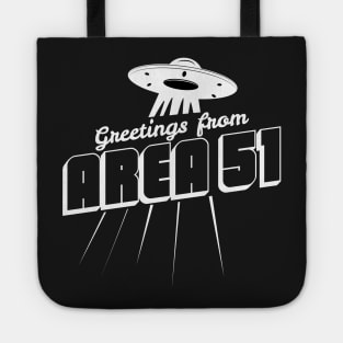 Greetings From Area 51 Tote