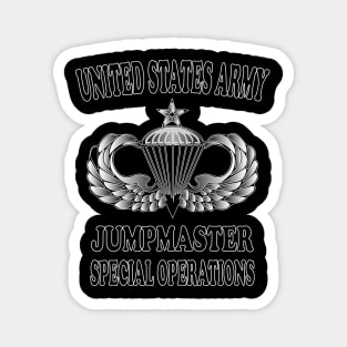 Jumpmaster (Senior Wings)- Special Operations Magnet