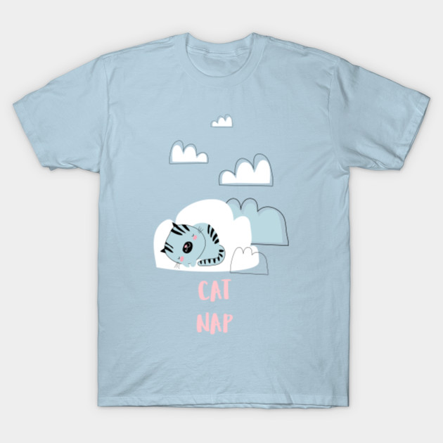 Discover Cat Nap Cute Cat - Cat - T-Shirt