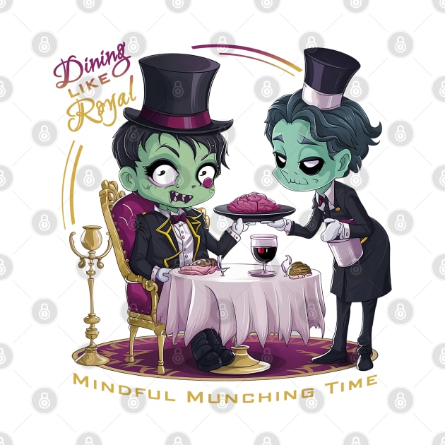 Zombie - Dining like a royal by QuirkyCil