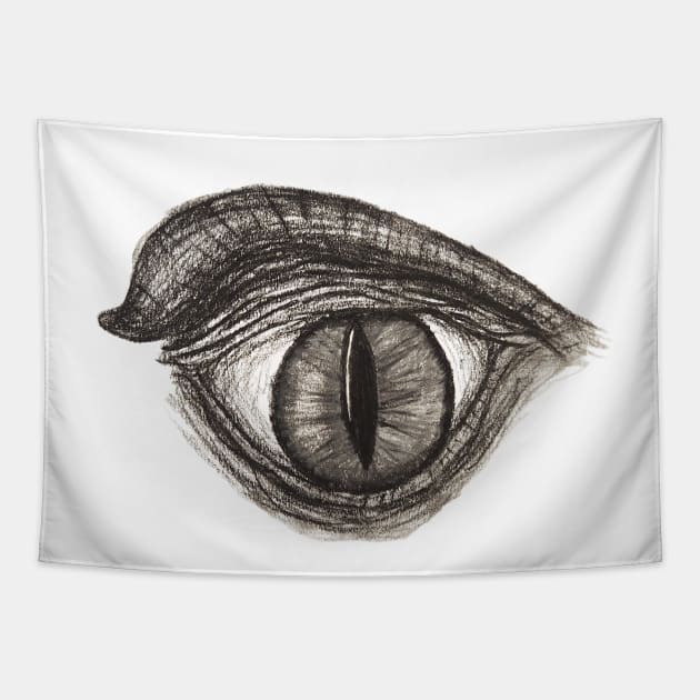 Dragon Eye by The Color Worker Tapestry by The Word Worker