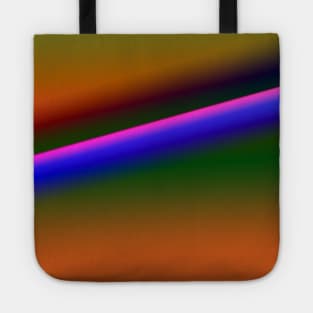 GREEN ORANGE BROWN BLUE TEXTURE ART Tote