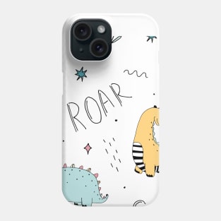 Cute dinasour rawr Phone Case