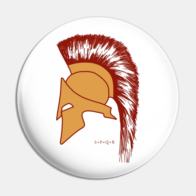 Centurion Helmet Pin by pepques