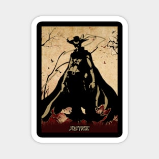 Justice afro samurai Magnet