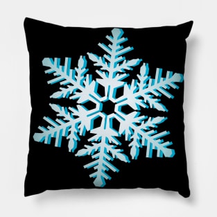 Snowflake Blue Pillow Christmas Pillows Blue Christmas Pillow Couch  Holidays Pillows Holiday Pillow Xmas Pillows Snowflakes Pillow 