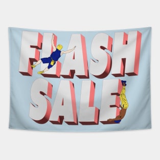 Flash Sale Male Rock Climbers Tapestry