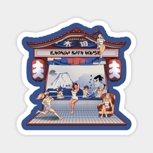 Bath house Magnet