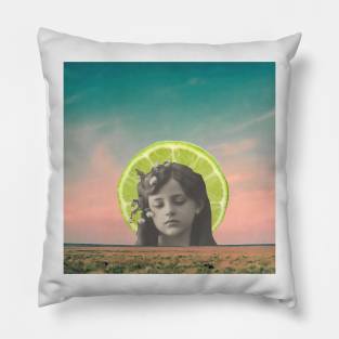 Once Knew - Surreal/Collage Art Pillow