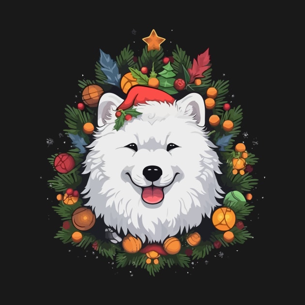 Samoyed Christmas by JH Mart